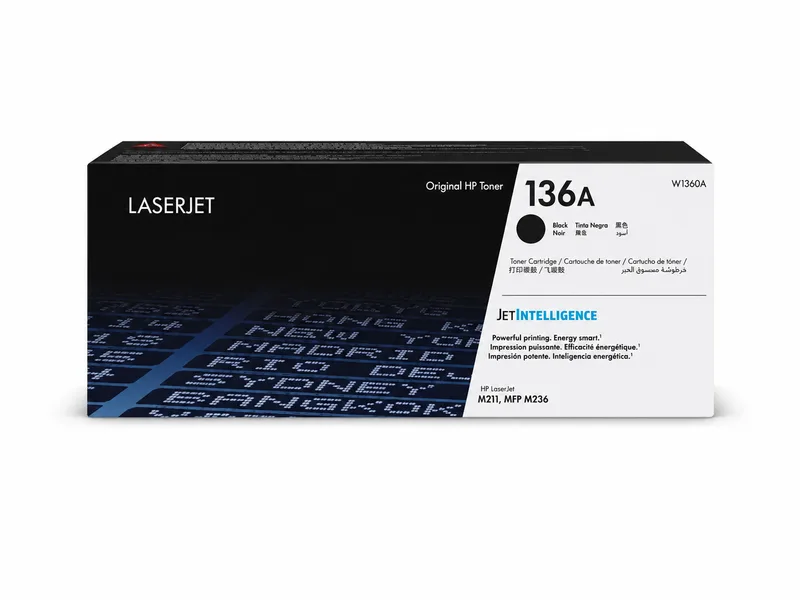 خرطوشة حبر ليزر HP 136A متوافقة أسود