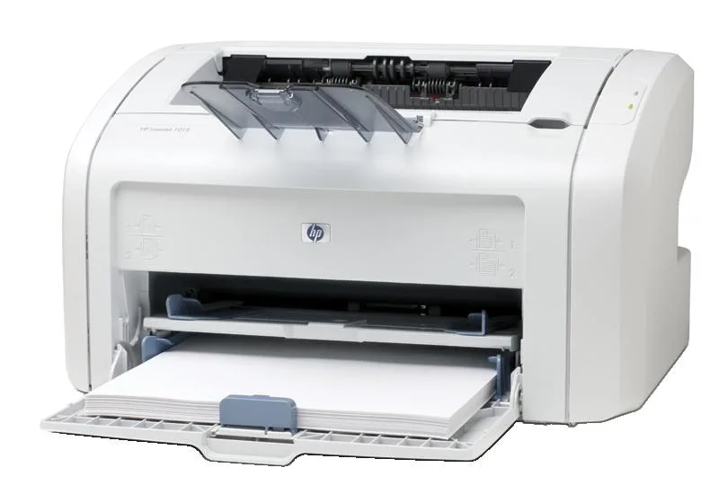 طابعة HP LaserJet 1018 ليزر أبيض وأسود