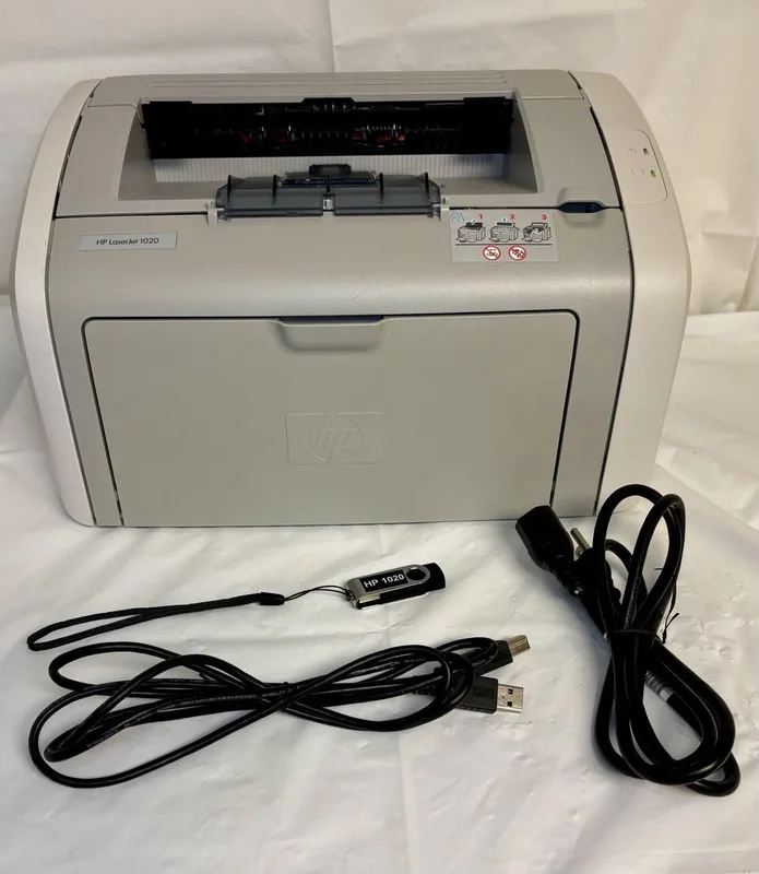 طابعة HP LaserJet 1020 ليزر أبيض وأسود