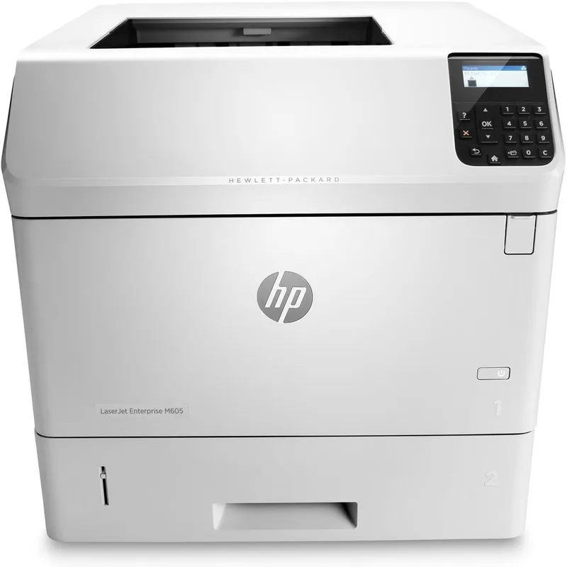 طابعة HP LaserJet Enterprise M605dn  ليزر أبيض وأسود