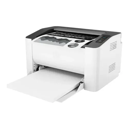 طابعة HP Laser 107w ليزر أبيض وأسود