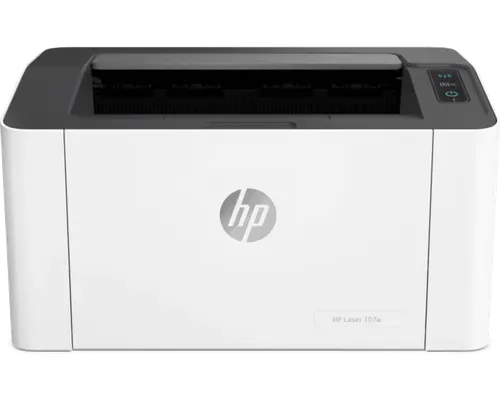طابعة HP Laser 107w ليزر أبيض وأسود