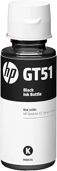 حبر طابعة HP GT51 Black الأصلي