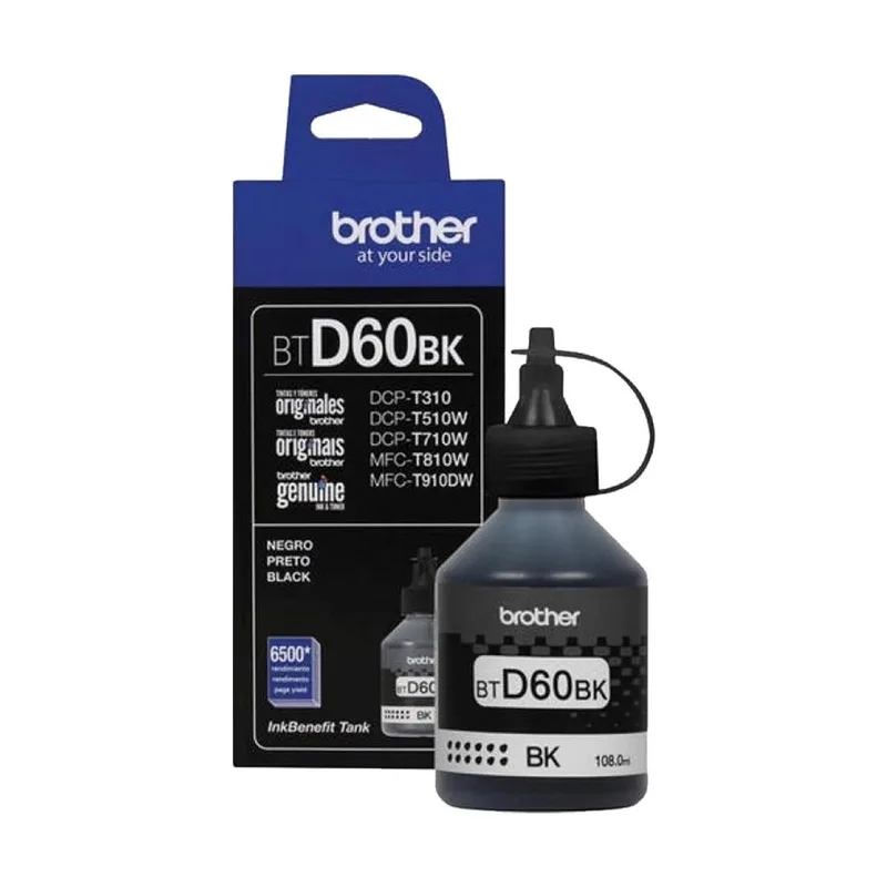 حبر طابعة Brother BTD60BK Black الأصلي
