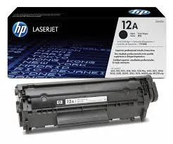 خرطوشة حبر ليزر HP 12A متوافقة (Q2612A) أسود