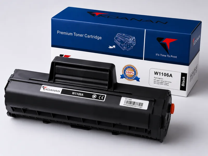 خرطوشة حبر ليزر HP 106A متوافقة (W1106A) أسود