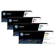 طقم حبار ليزر HP 415A متوافق ألوان